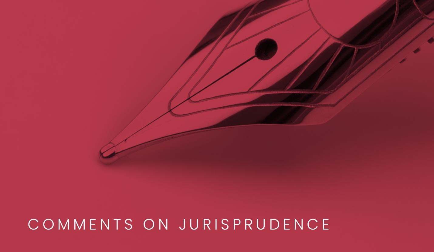 Pyxis Law - Comments on Jurisprudence